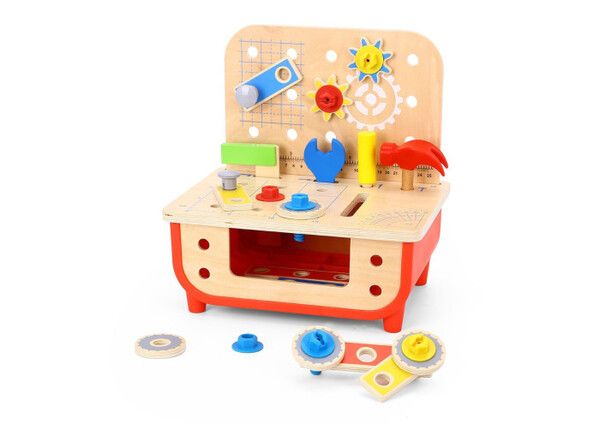 Деревянная игрушка Tooky Toy Набор Строительные инструменты