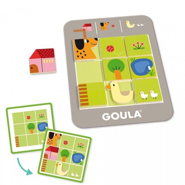 Деревянная игрушка Goula Логическая игра Ферма