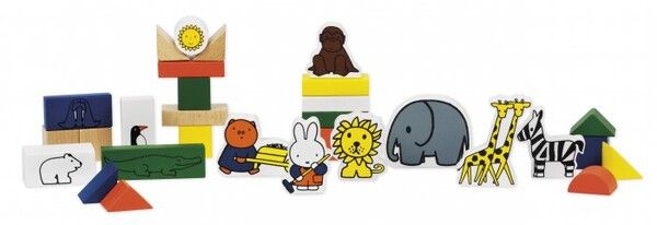 Деревянная игрушка Totum Набор для творчества Miffy Зоопарк