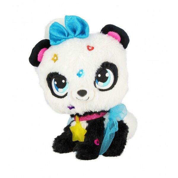 Мягкая игрушка Shimmer Stars Плюшевая панда с сумочкой 20 см