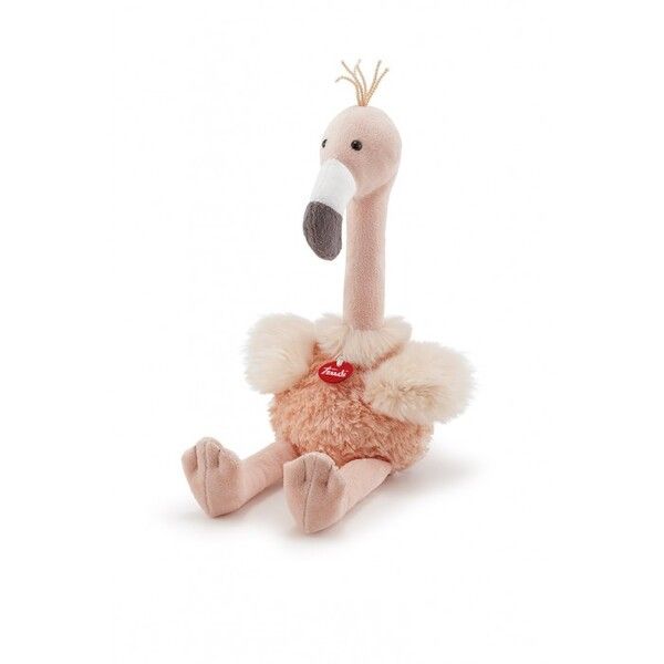 Мягкая игрушка Trudi Кудрявый Фламинго 32 см
