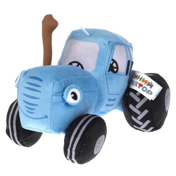 Мягкая игрушка Мульти-пульти озвученная Синий трактор 18 см