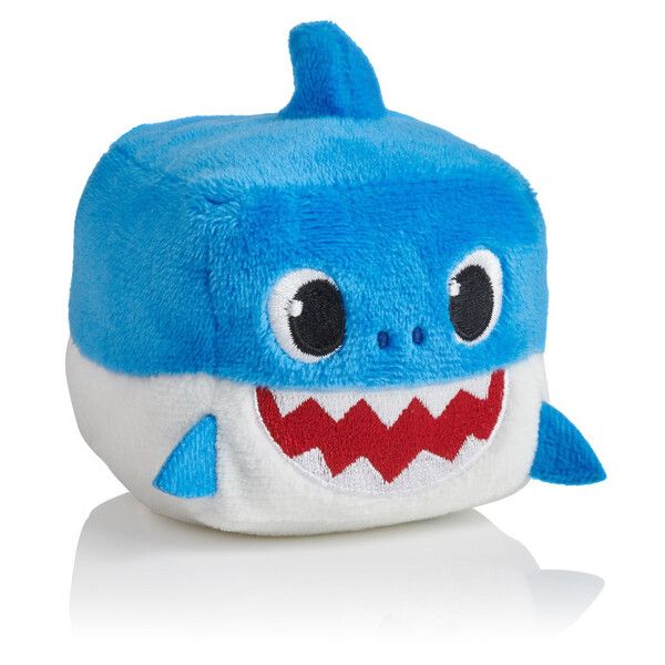 Мягкая игрушка Baby Shark музыкальная куб Папа Акула