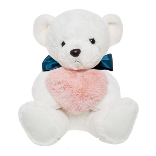 Мягкая игрушка KiDWoW Медведь с сердечком 301226777