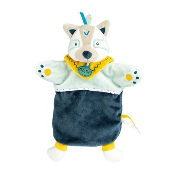 Baby Nat' by Doudou et Compagnie Игрушка на руку Волк 25 см