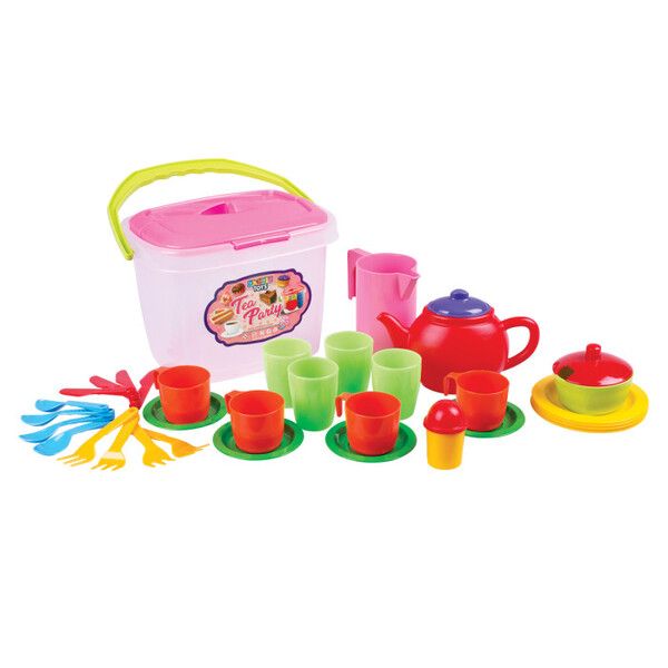 Zarrin Toys Набор Корзинка для чаепития (35 предметов)