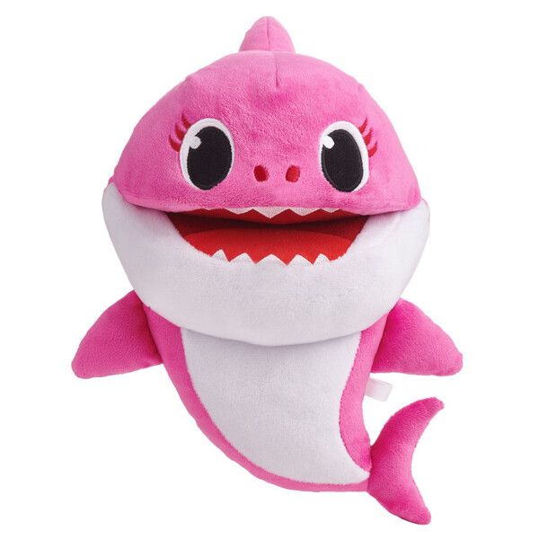 Baby Shark Игрушка плюшевая перчаточная Мама Акула