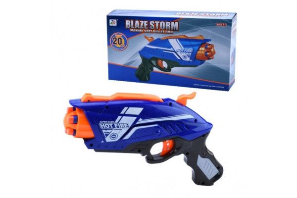 Zecong Toys Пистолет Blaze Storm с мягкими пулями