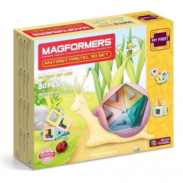 Конструктор Magformers Магнитный My First Pastel Set 30