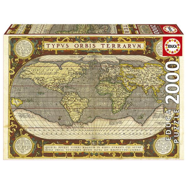 Educa Пазл Карта мира 2000 деталей
