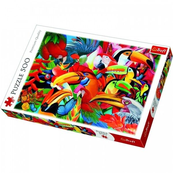 Trefl Пазлы Цветные птицы (500 элементов)