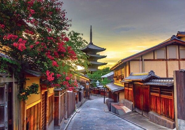Educa Пазл Пагода Ясака, Киото, Япония 1000 деталей