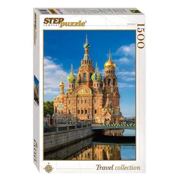 Step Puzzle Пазл коллекционный Храм Спаса на Крови 1500 элементов