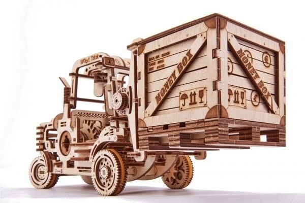 Wood Trick Механический 3D-пазл Погрузчик