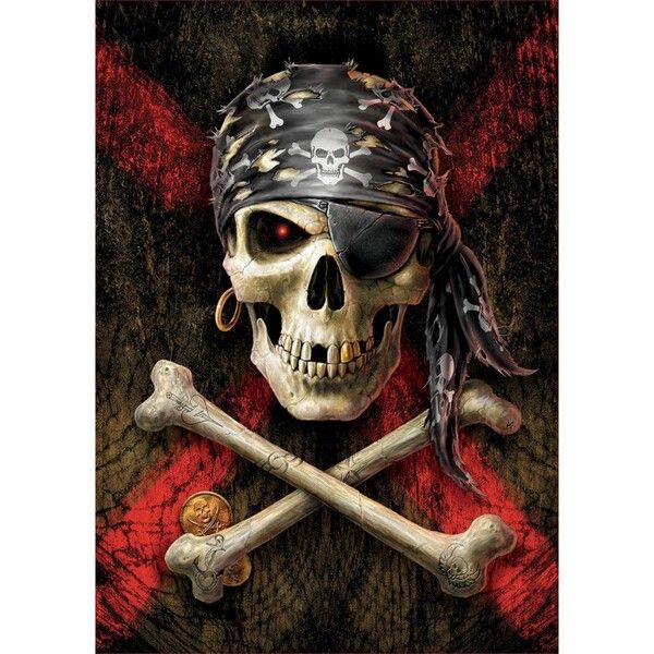 Educa Пазл Пиратский череп 500 деталей