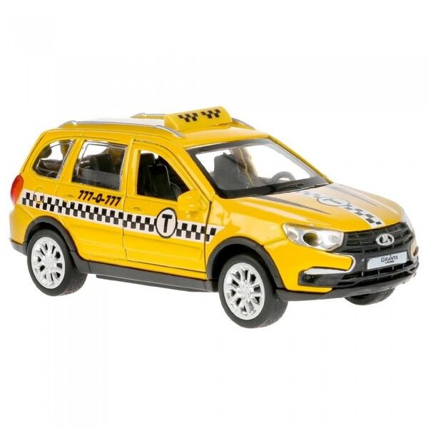 Технопарк Машина металлическая Lada Granta Cross 2019 Такси