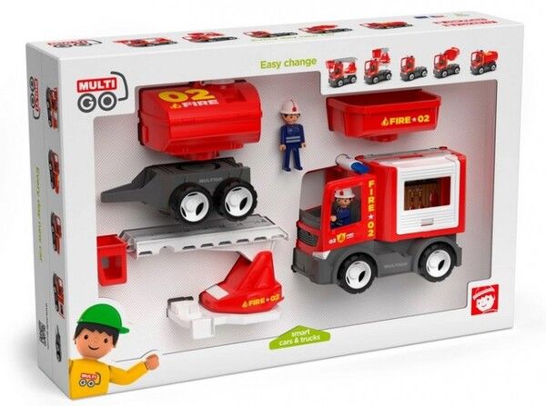 Efko Игровой набор Спецтехника: пожарная машина (8 предметов)