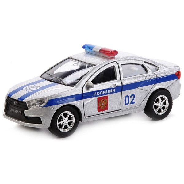 Технопарк Машина инерционная Лада Веста Полиция