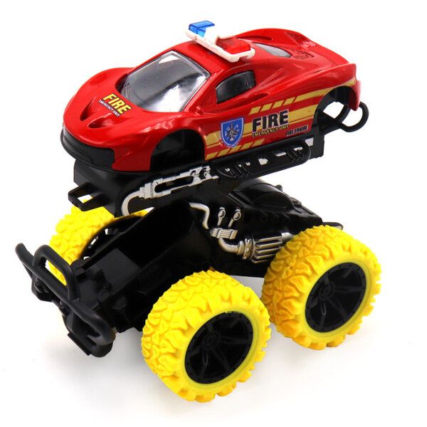 Funky Toys Инерционная пожарная машинка die-cast с краш-эффектом 15.5 см