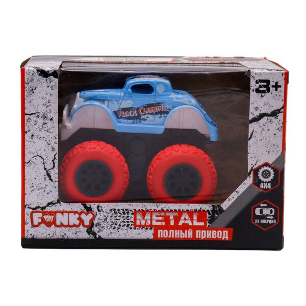 Funky Toys Инерционная машинка die-cast на полном приводе 14.5 см FT8484-3