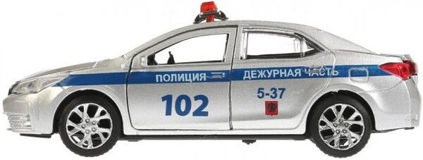 Технопарк Машина металлическая Toyota Corolla Полиция 12 см