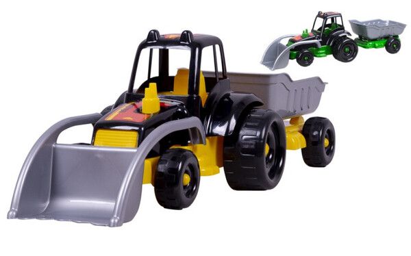 Zarrin Toys Трактор Farm 4 с прицепом и грейдером