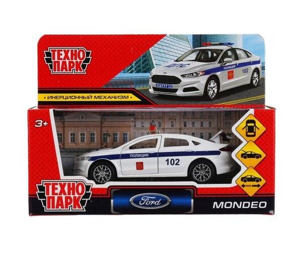 Технопарк Инерционная машина Ford Mondeo Полиция