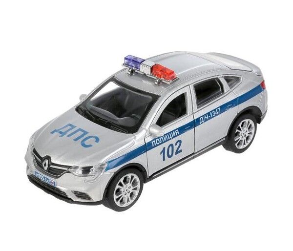 Технопарк Машина Renault Arkana Полиция 12 см