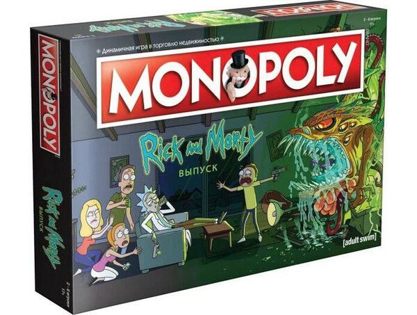 Hobby World Настольная игра Монополия Рик и Морти