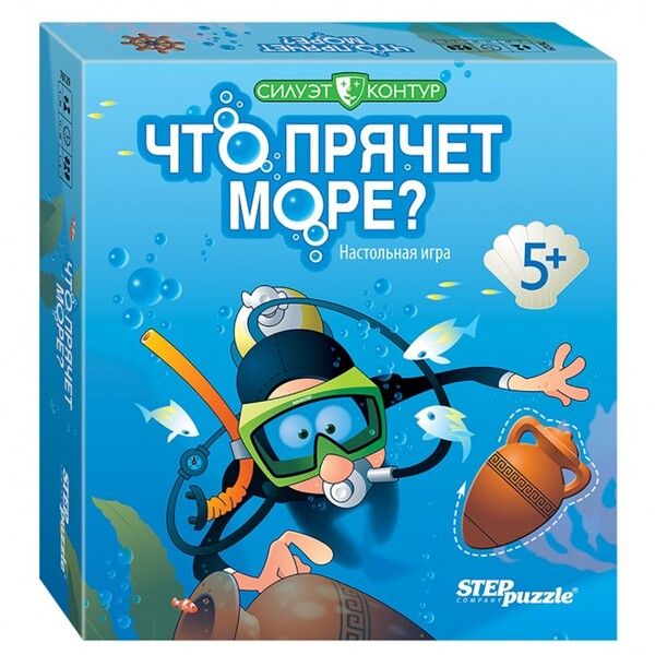 Step Puzzle Настольная игра Что прячет море?