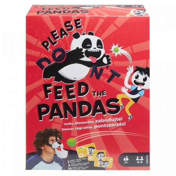 Mattel Игра настольная Покорми панду