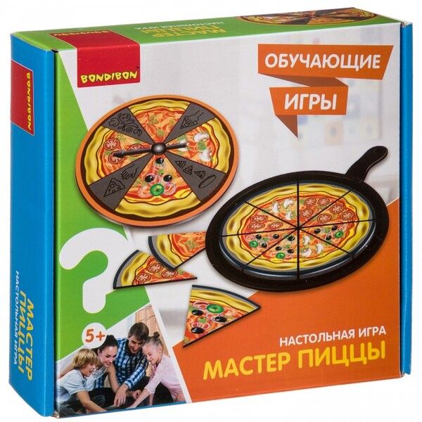 Bondibon Настольная игра Мастер пиццы