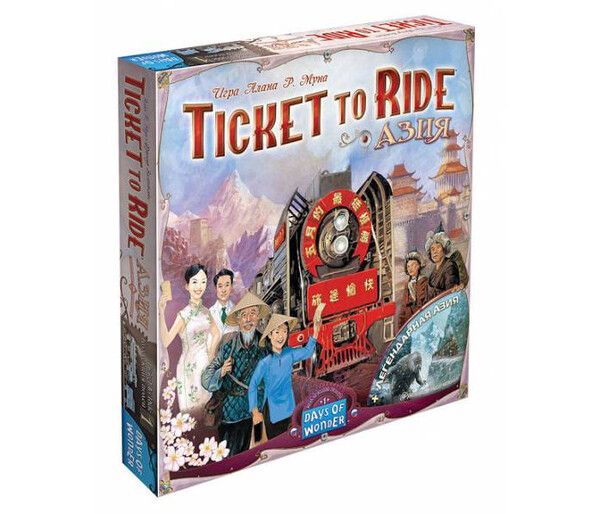 Hobby World Настольная игра Ticket to Ride Азия