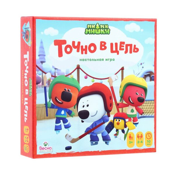 Весна Настольная игра Ми-ми-мишки Точно в цель