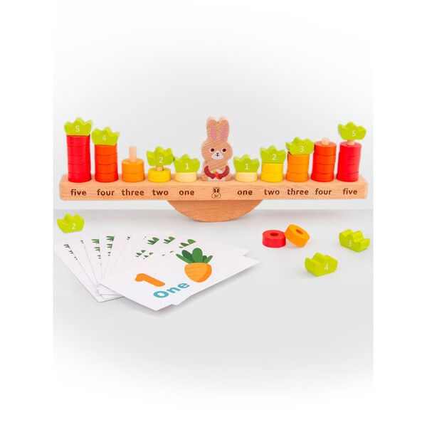 PeMa Kids Детская Головоломка-балансир Кролик и овощи