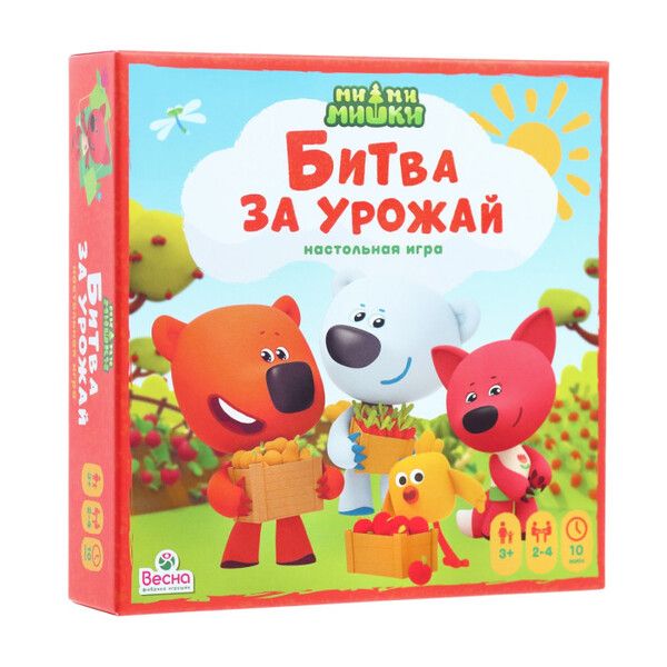 Весна Настольная игра Ми-ми-мишки Битва за урожай