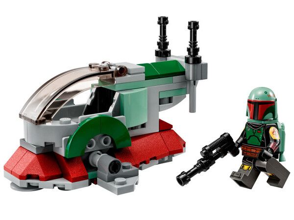 Конструктор Lego Star Wars SW Микрофайтеры: Звездолет Бобы Фетта (85 деталей)