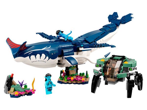 Конструктор Lego Avatar Тулкун Паякан и батискаф-краб (761 деталей)