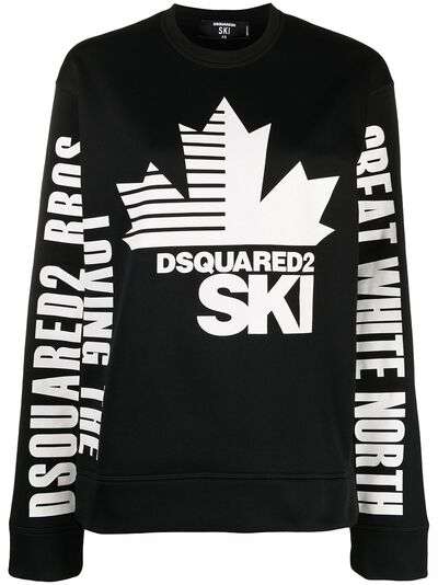 Dsquared2 толстовка Ski с логотипом