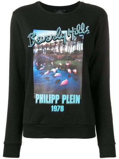 Philipp Plein свитер Beverly Hills с принтом