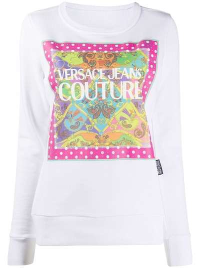 Versace Jeans Couture толстовка с принтом пейсли