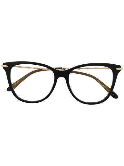 Elie Saab очки в двухцветной оправе 'кошачий глаз'