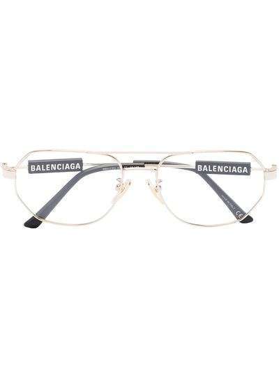 Balenciaga Eyewear очки-авиаторы Tag