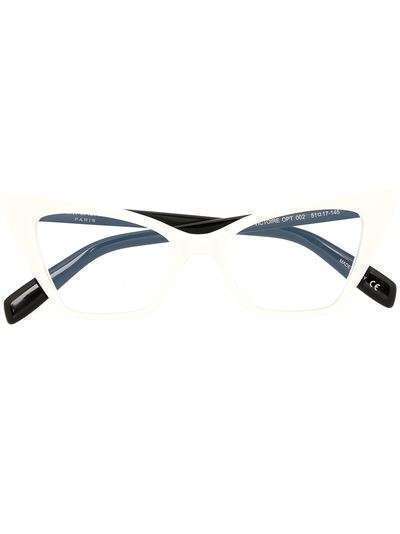 Saint Laurent Eyewear очки SL244OPT в оправе 'кошачий глаз'