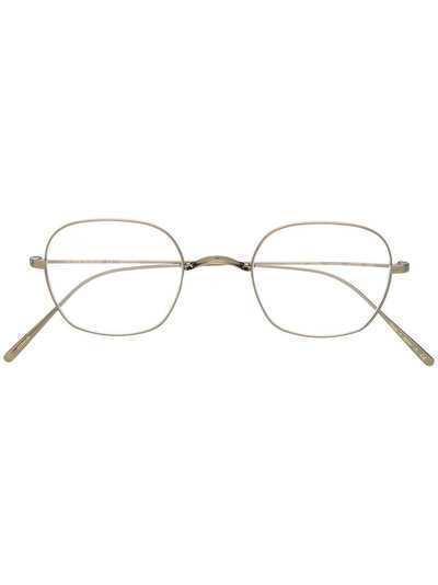 Oliver Peoples очки Carles в круглой оправе