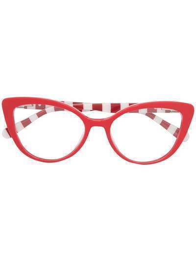 Love Moschino солнцезащитные очки в оправе 'кошачий глаз'