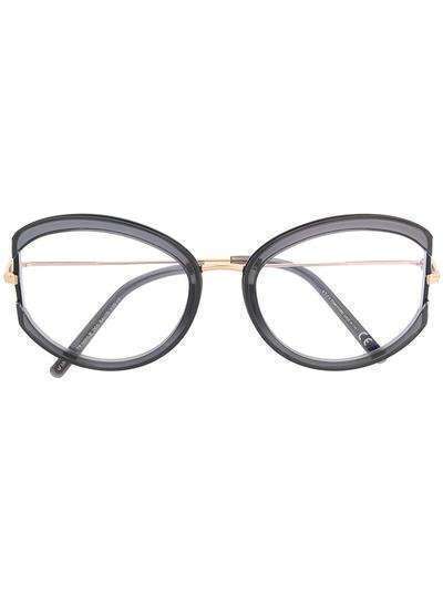 Tom Ford Eyewear очки в оправе 'кошачий глаз'