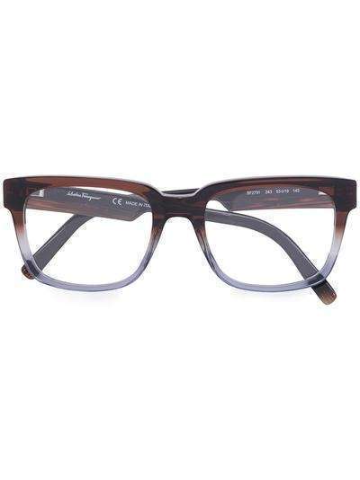 Salvatore Ferragamo square frame glasses