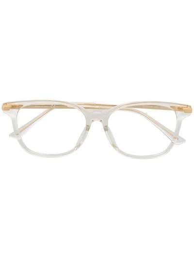 Bottega Veneta Eyewear очки в квадратной оправе с логотипом