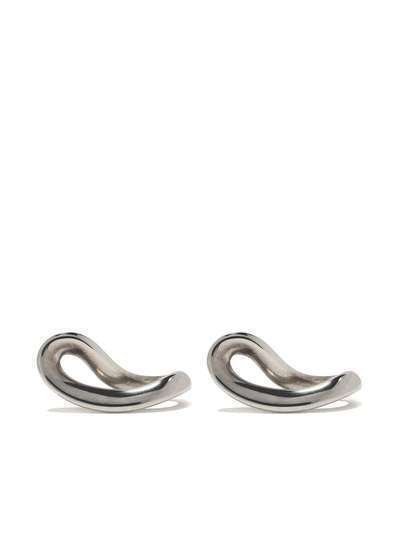 Georg Jensen серебряные серьги Infinity